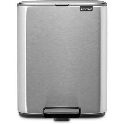 Afbeelding van Brabantia Bo Pedaalemmer 12 l Matt Steel Fingerprint Proof