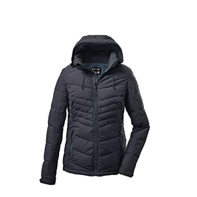 Afbeelding van Killtec Kow 149 Wmn Qltd Jckt gewatteerde jas met afritsbare capuchon