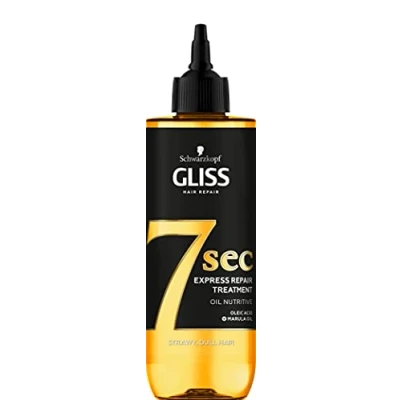 Afbeelding van Gliss Kur 7 Sec Oil Nutritive Express Repair Treatment (dull Hair) 200ml