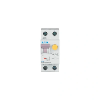 Afbeelding van Eaton aardlekautomaat 1 polignul 32A B karakteristiek 300mA PKN6 321NB03 A MW