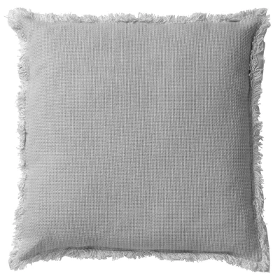 Afbeelding van Dutch Decor BURTO Sierkussen van gewassen katoen Micro Chip 45x45 cm grijs