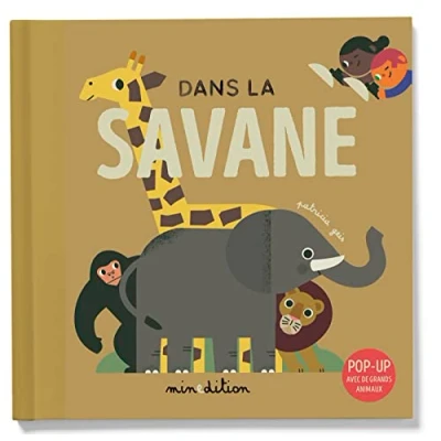 Afbeelding van Dans la savane pop up