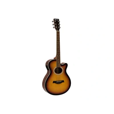 Afbeelding van DIMAVERY AW 400 western gitaar steelstringgitaar, sunburst
