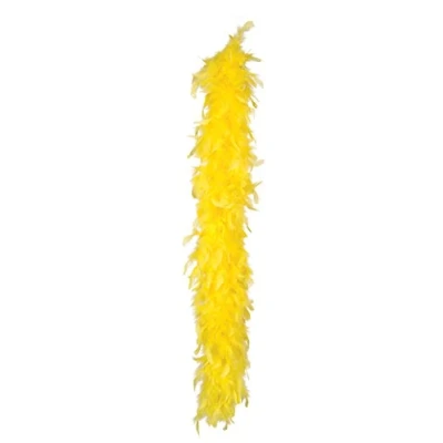 Afbeelding van Boland Boa 50 g Geel Volwassenen Unisex Showgirl Glitter and Glamour