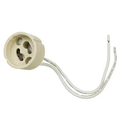 Afbeelding van Maclean MCE428 GU10 keramische lamphouder Kabellengte: 14cm
