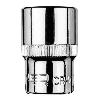 Afbeelding van NEO TOOLS 08 419 Steeksleutelelement 1/2 19 mm Chroom vanadium staal Zeskant