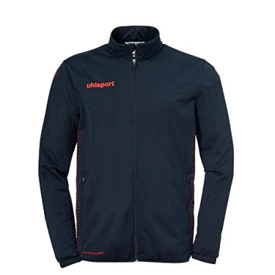 Afbeelding van Uhlsport Score Trainingsjas Kind Marine Fluor Rood Maat 140