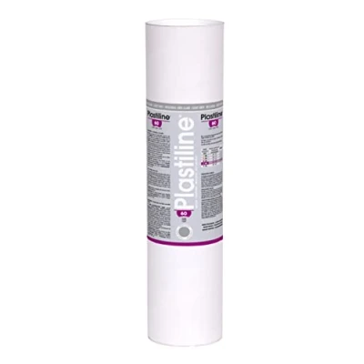 Afbeelding van Herbin Plastiline 5660T buis boetseerklei, hoge precisie modelleren, beeldhouwen, hardheid 60 (hard) 5 kg tint okerrood. Gemaakt in Frankrijk