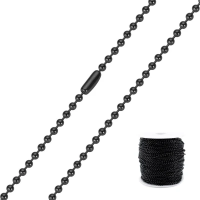Afbeelding van Kogelketting 4,4mm Chroom 150 Meter Op Rol