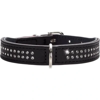 Afbeelding van Hunter Hondenhalsband Diamond Petit Zwart