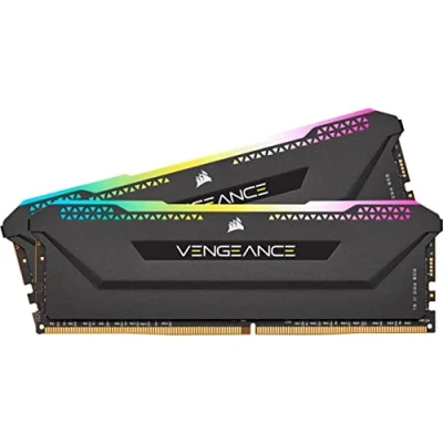 Image de CORSAIR Vengeance RGB PRO SL DDR4 kit 16 Go: 2 x 8 Go DIMM 288 broches 3600 MHz / PC4 28800 CL16 1.35 V mémoire sans tampon non ECC noir