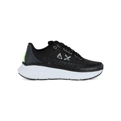Afbeelding van SUN68 Jupiter Air Mesh Heren Sneakers Schoenen Zwart Z35126 11 Maat EU 45