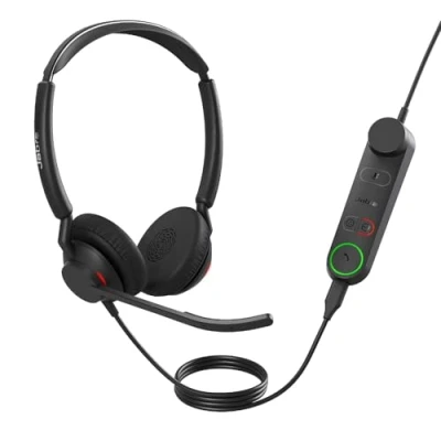 Afbeelding van Jabra Engage 50 II Headset Bedraad Hoofdband Kantoor/callcenter USB Type A Zwart