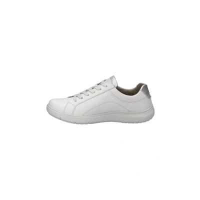 Afbeelding van Josef Seibel Sneakers laag, Dames, Maat: 41, Weiss silber Leer