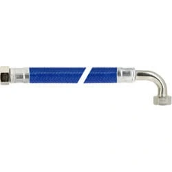 Afbeelding van Bonfix Flexibele RVS aansluitleidingen EPDM slang haaks 100 cm 3/4 x