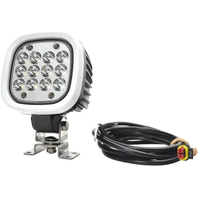 Afbeelding van WAS Werkschijnwerper 12 V, 24 36 48 60 70 V W130 8000 Spot Superseal 1215/I Verreikend licht (b x h d) 110 159 86 mm lm