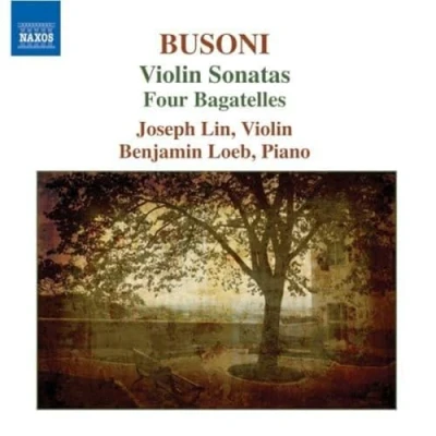 Afbeelding van Joseph Lin &amp; Benjamin Loeb Busoni: Violin Sonatas Nos.1 2 (CD)