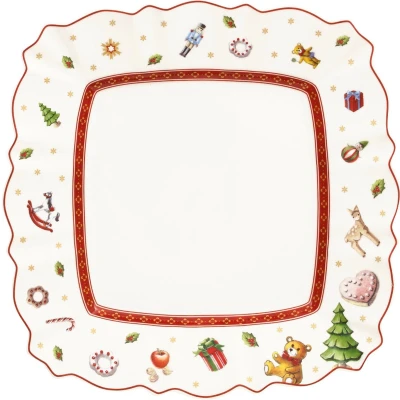 Afbeelding van Villeroy &amp; Boch Ontbijtbord Toy&#039;s Delight Wit 22 x cm