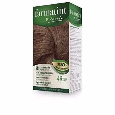 Afbeelding van Permanent Dye Farmatint 4r Castaño Cobrizo Gel