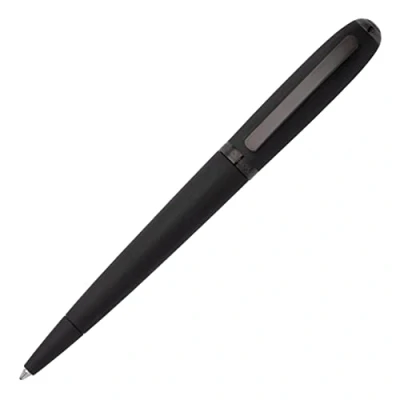 Afbeelding van Hugo Boss contour balpen zwart geborsteld