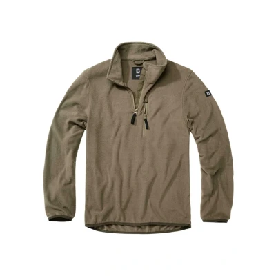 Afbeelding van Brandit Troyer Fleecejas, Heren, Maat: 6XL, Olive