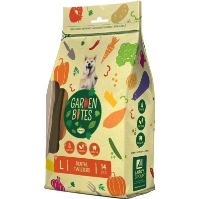 Afbeelding van Garden Bites Dental Twisters Hondensnack Glutenvrij L 14 stuks