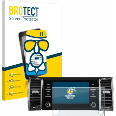 Afbeelding van BROTECT Screenprotector voor Skoda Amundsen Kodiaq 2023 Infotainment System 8&quot; Folie Beschermfolie Beschermglas matte