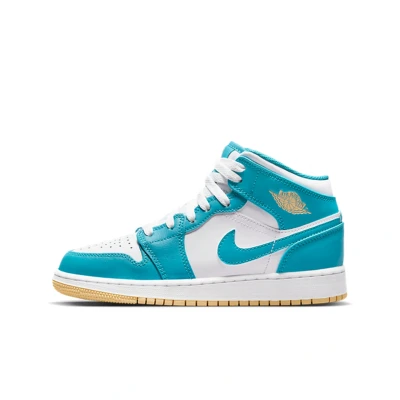 Afbeelding van Air Jordan 1 Mid Aquatone (GS) 39