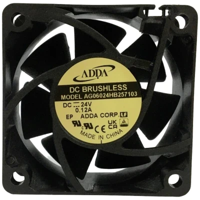 Afbeelding van ADDA AG06024HB257103 Axiaalventilator 24 V/DC (l x b h) 60 25 mm