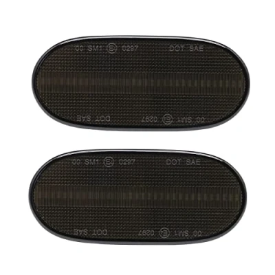 Afbeelding van Zwarte LED Zijknipperlichten Repeater Voor Mercedes Sprinter VW Crafter