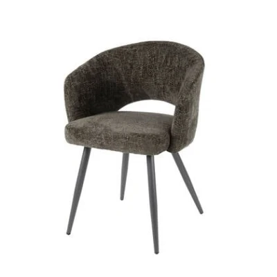 Afbeelding van Giga Meubel Eetkamerstoel Bruin 58x56x81cm Salon Tissee