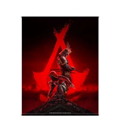 Afbeelding van Assassin&#039;s Creed Shadows Poster meerkleurig Polyester Fan merch, Gaming, Ubisoft