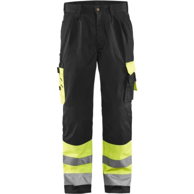 Afbeelding van Blaklader Werkbroek High Vis 1584 1860 Geel/Zwart D120