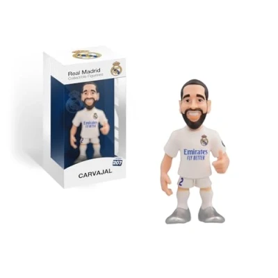 Afbeelding van MINIX FIGURINES MN18413 Carvajal Real Madrid figuur, 12 cm collectie, cadeau idee voor kinderen en volwassenen, voetbalfans