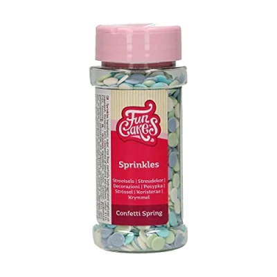 Afbeelding van FunCakes Sprinkles Taartdecoratie Confetti Voorjaar 60g Suikerdecoratie