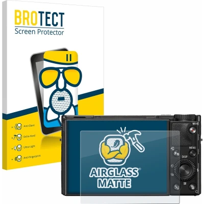Afbeelding van BROTECT Screenprotector voor Sony Cyber Shot DSC RX100 VII Folie Beschermfolie Beschermglas matte