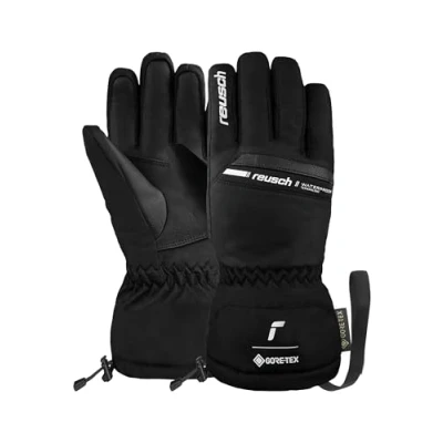 Afbeelding van Reusch Sprint Gore Tex Handschoenen Junior Black White 4 (6 7 Jaar) Zwart &amp; Wanten