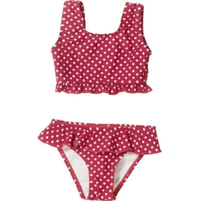 Afbeelding van Playshoes UV bikini Kinderen Stippen Rood Maat 98/104