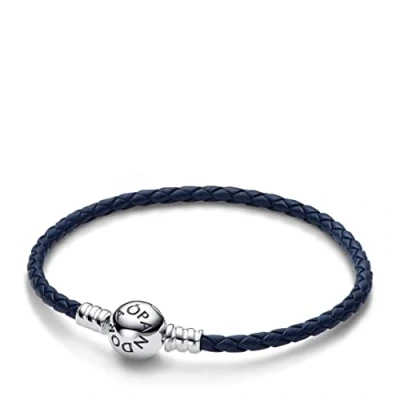 Afbeelding van Pandora Damesarmband 925 sterling zilver 592790C01, Leer, Geen edelsteen