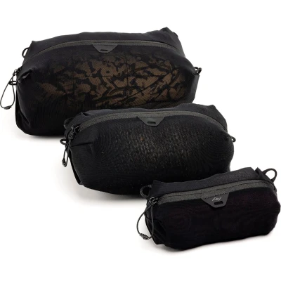 Afbeelding van Peak Design Ultralight Mesh Packing Cube BUNDLE XXS XS S, black