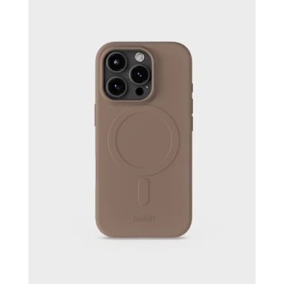 Afbeelding van Holdit Soft MagSafe Case voor de Apple iPhone 16 Pro Mocha Brown