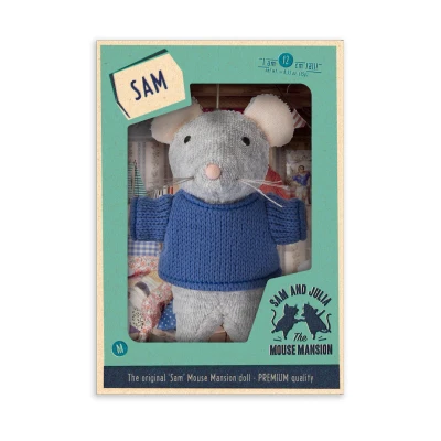 Afbeelding van Het Muizenhuis Pluche pop Sam