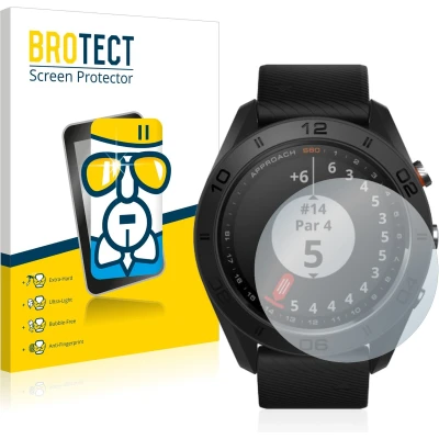 Afbeelding van BROTECT Screenprotector voor Garmin Approach S60 Folie Beschermfolie Beschermglas transparant