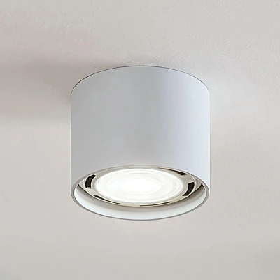 Afbeelding van Arcchio buitenspot 1licht Aluminium, metaal H: 8.5 cm GU10 wit