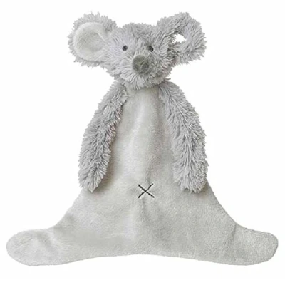 Afbeelding van Happy Horse Knuffeldoekje Muis Mindy Grijs
