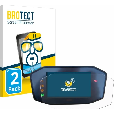Afbeelding van BROTECT Screenprotector voor KTM 890 Duke R 2020 TFT Screen Folie Beschermfolie transparant (2 Stuks)