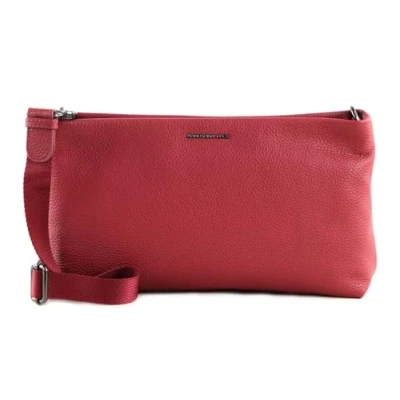 Afbeelding van Mandarina Duck Dames lederen schoudertas Soft Shoulder Bag 31 x 18 6 cm (L H B), rumba red7
