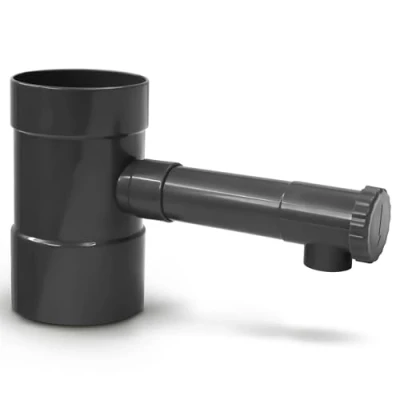 Afbeelding van YourCasa Regenwaterverzamelaar, afsluitkraan, aansluiting regenpijp 100 mm DN100 en regenton