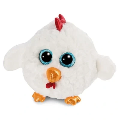 Afbeelding van NICI Knuffel Haan Henlou kip wit 15 cm knuffeldier