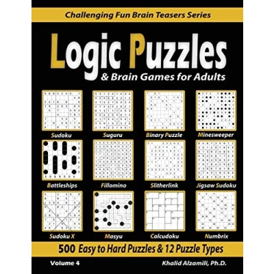 Afbeelding van Logic Puzzles &amp; Brain Games for Adults